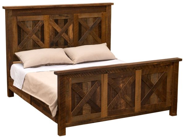 Barndoor Style Bed