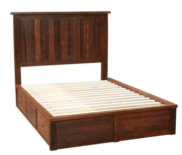 Barnwood 3 Drawer Underbed Dresser