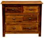 Barnwood 4-Drawer Low Boy
