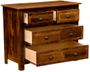 Barnwood 4-Drawer Low Boy