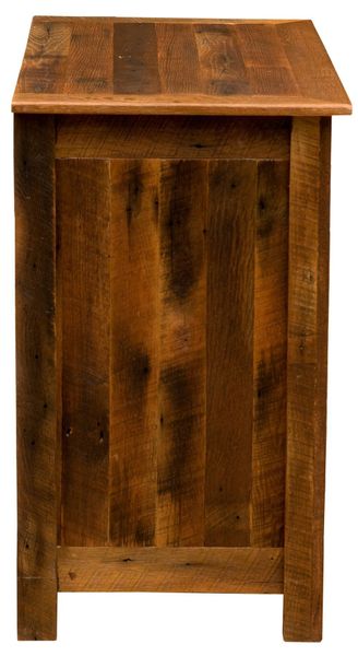 Barnwood 4-Drawer Low Boy