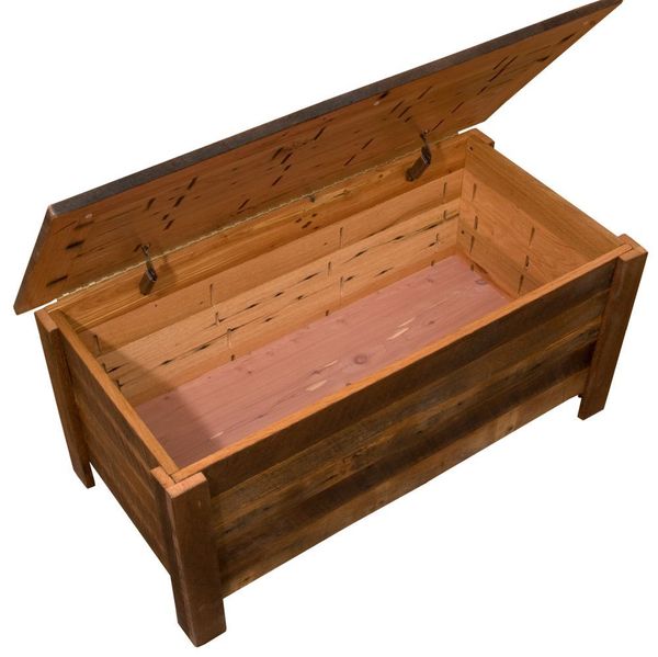 Barnwood Blanket Chest