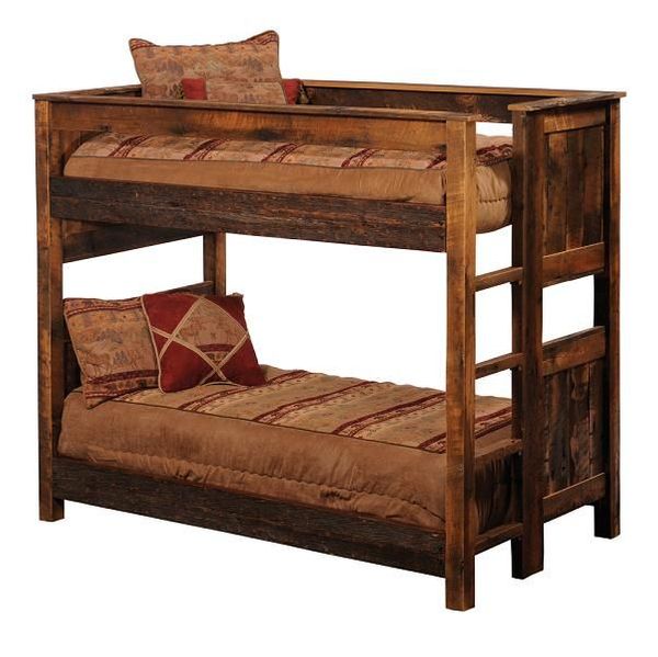 Barnwood Bunk Bed