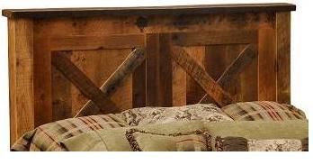 Barnwood Door Headboard