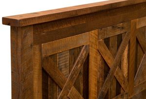 Barnwood Door Headboard
