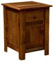 Barnwood Enclosed Nightstand