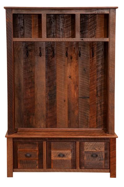 Barnwood Entry Locker Unit