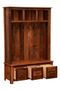 Barnwood Entry Locker Unit