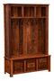 Barnwood Entry Locker Unit