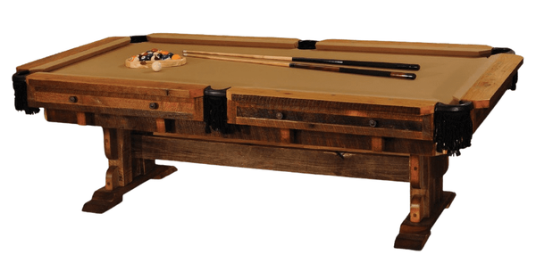 Barnwood Pool Table