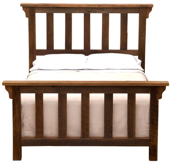 Barnwood Post Bed