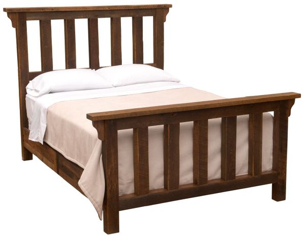 Barnwood Post Bed