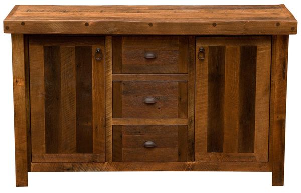 Fireside Lodge Barnwood Sideboard