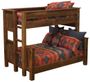 Barnwood Twin over Full Bunk Bed