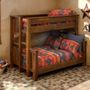 Barnwood Twin over Full Bunk Bed
