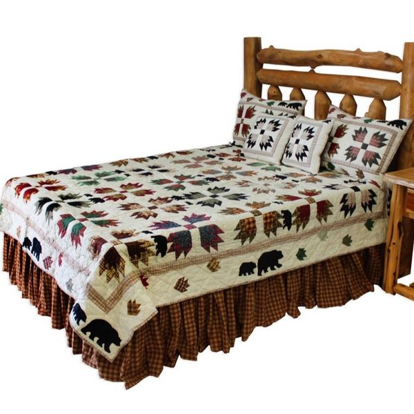 Bears Paw Quilt Set