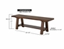 Parota Wooden Bench