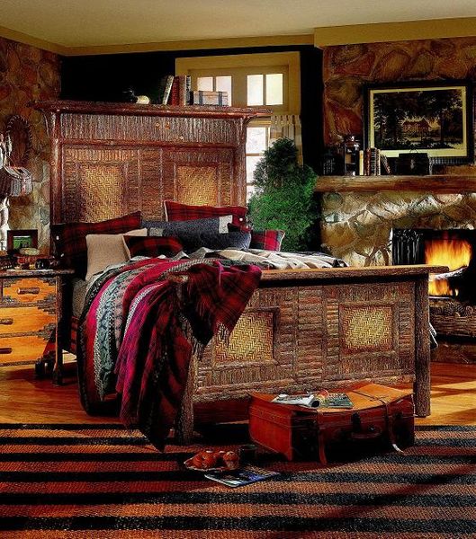 Big Ranch Panel Bed - Queen