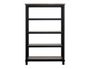 Loft Brown 4 Shelves Bookcase