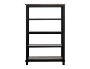Loft Brown 4 Shelves Bookcase