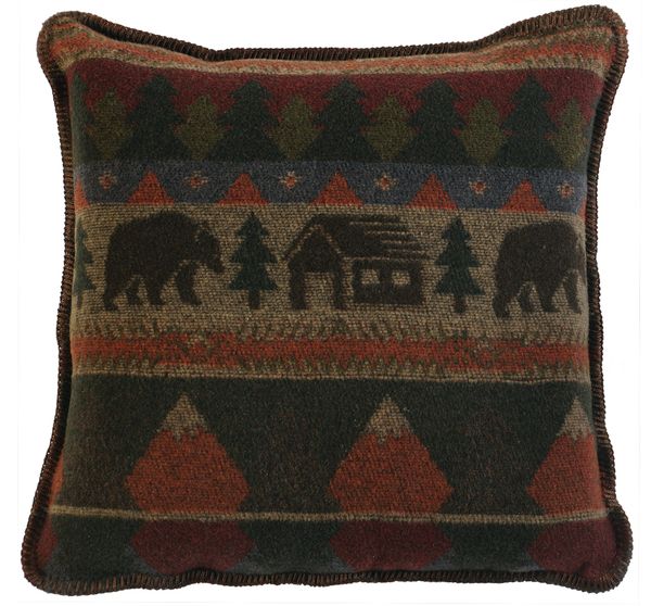 Cabin Bear Throw
