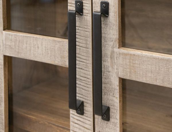 Loft Brown 1 Drawer, 2 Doors Cabinet