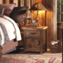 Canterbury Pine 1 Door 1 Drawer Nightstand
