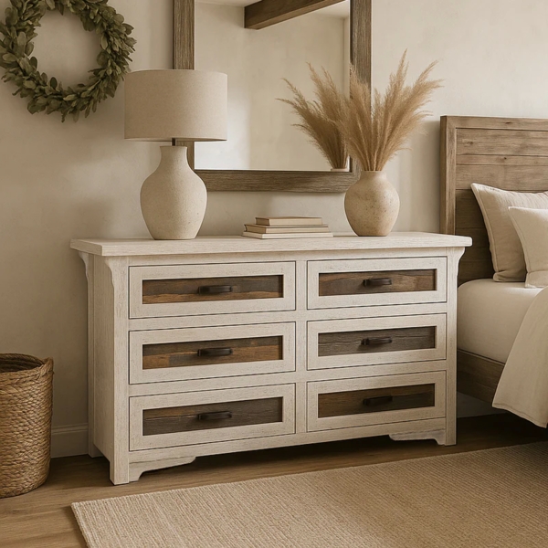 Catalina Cottage 6 Drawer Dresser