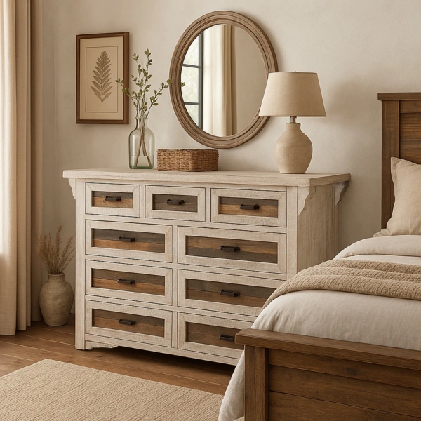 Catalina Cottage 9 Drawer Dresser