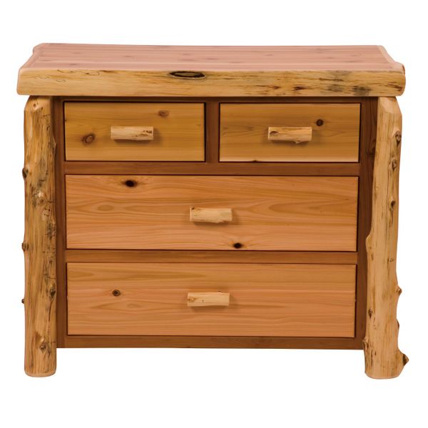 Cedar 4 Drawer Lowboy