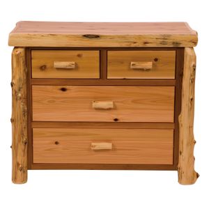 Cedar 4 Drawer Lowboy