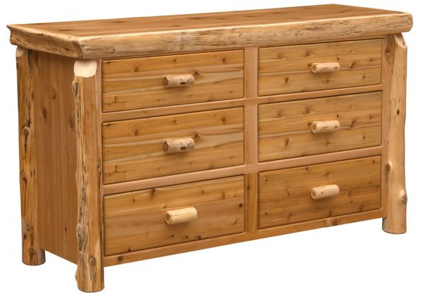 Cedar 6 Drawer Dresser