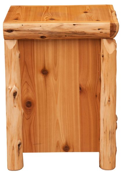 Cedar Enclosed Nightstand
