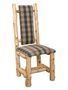 Cedar High Back Upholstered Side Chair