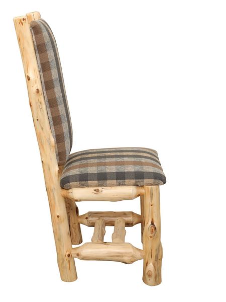 Cedar High Back Upholstered Side Chair