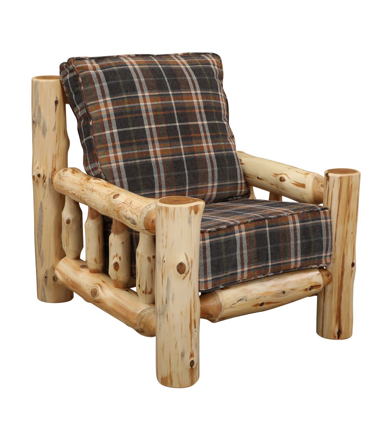 Cedar Log Frame Lounge Chair | Lodgecraft
