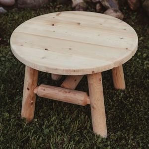 Cedar Round Coffee Table