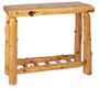 Cedar Open Sofa Table with Shelf