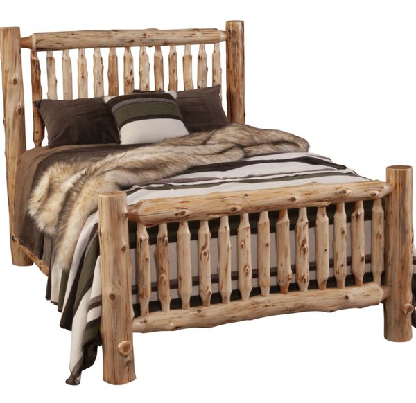 Cedar Small Spindle Bed