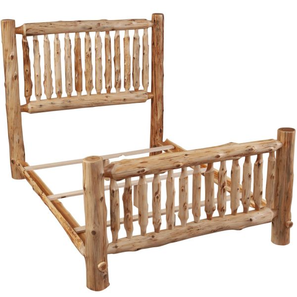 Cedar Small Spindle Bed