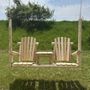 Cedar Tete-A-Tete Porch Swing