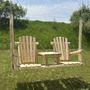 Cedar Tete-A-Tete Porch Swing