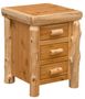 Cedar Three Drawer Nightstand