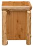 Cedar Three Drawer Nightstand