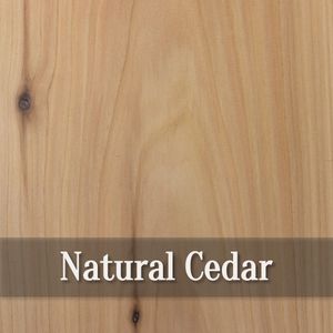 Cedar Traditional Finish