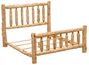 Cedar Traditional Log Bed