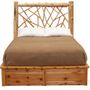 Cedar Twig Platform Style Bed