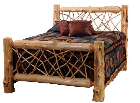 Cedar Twig Style Bed