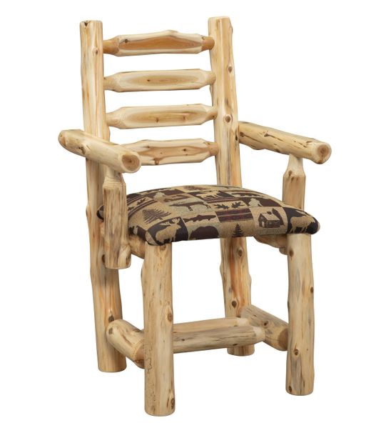 Cedar Upholstered Arm Chair
