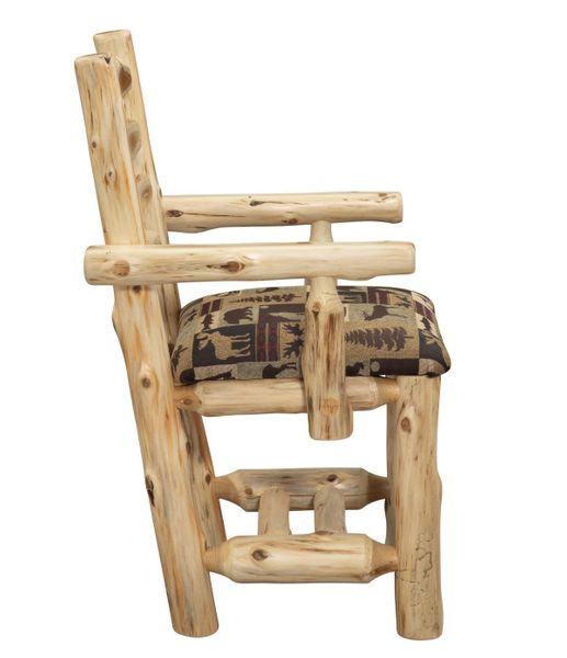 Cedar Upholstered Arm Chair